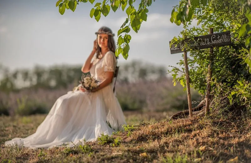 Abito da sposa alternativo, linea Tulle Sposa Torino